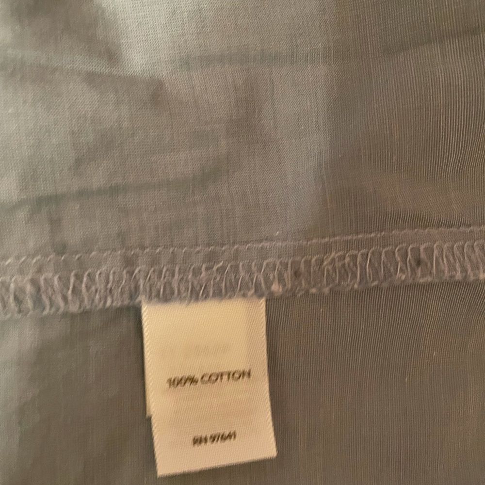 J.Jill Blue Button Front Button Down Collar Shirt - image 4